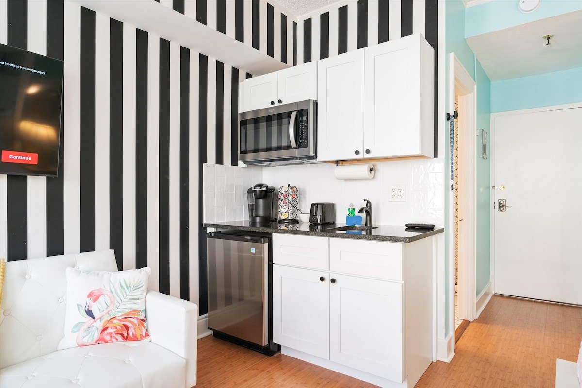 Renovated kitchenette